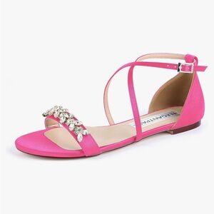 Pink Strappy Sandals
